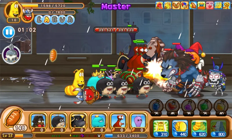 Larva Heroes: Lavengers | Indus Appstore | Screenshot