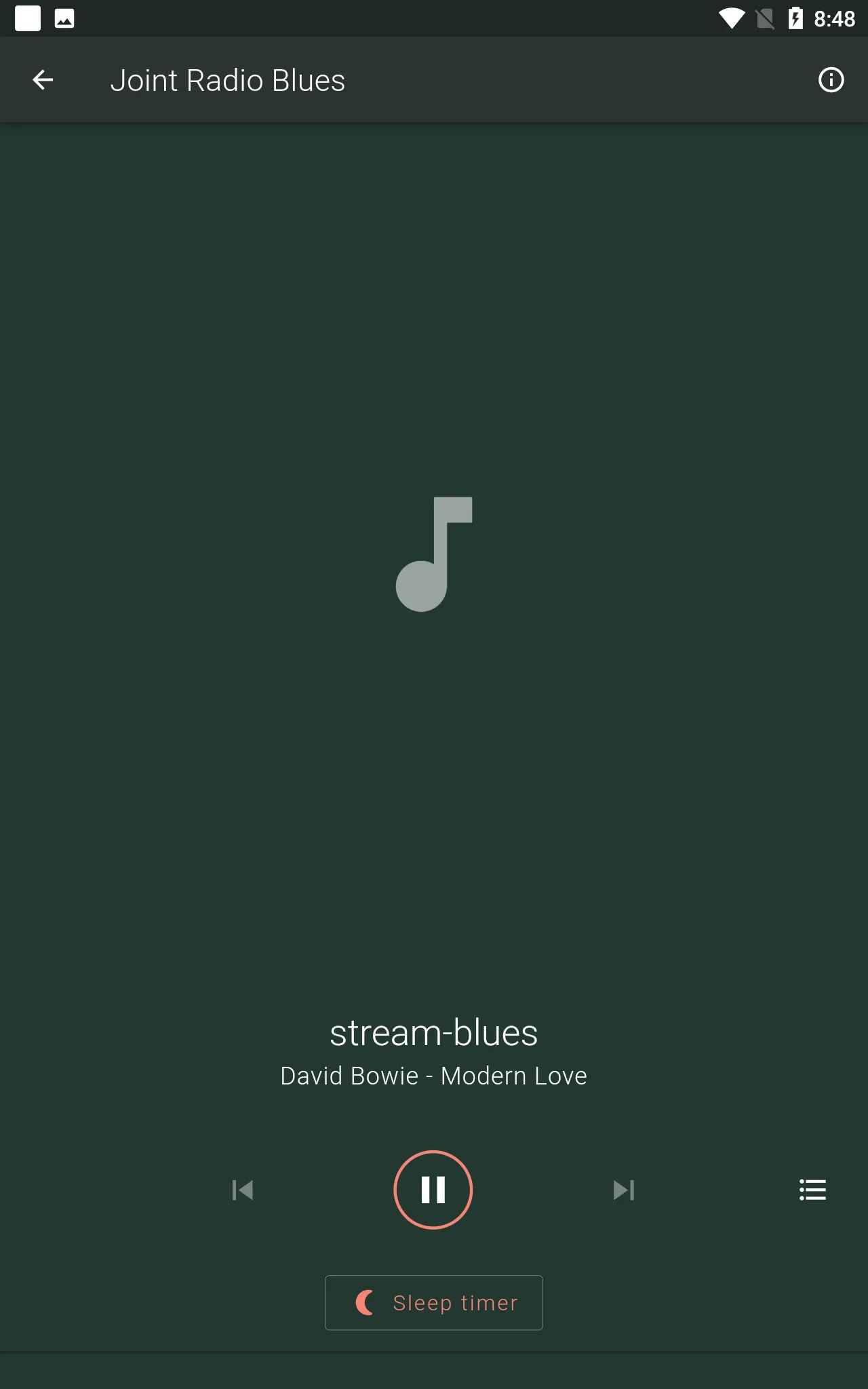 Blues Music Radio - US South | Indus Appstore | Screenshot