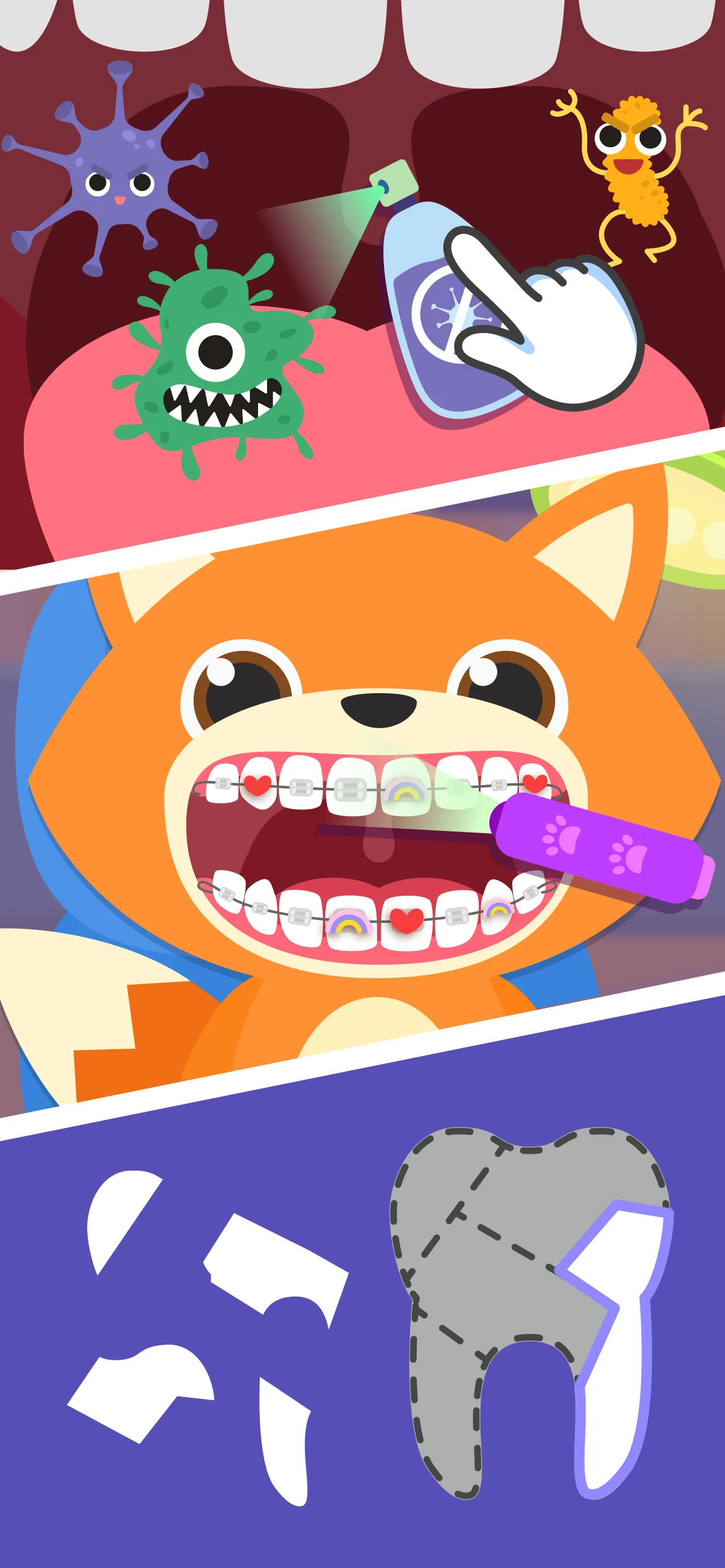 Dentist Doctor Games for Baby | Indus Appstore | Screenshot