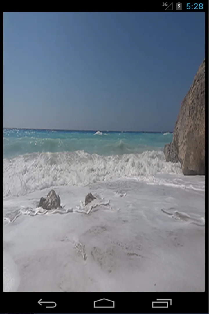 Beach Rock Live Wallpaper | Indus Appstore | Screenshot