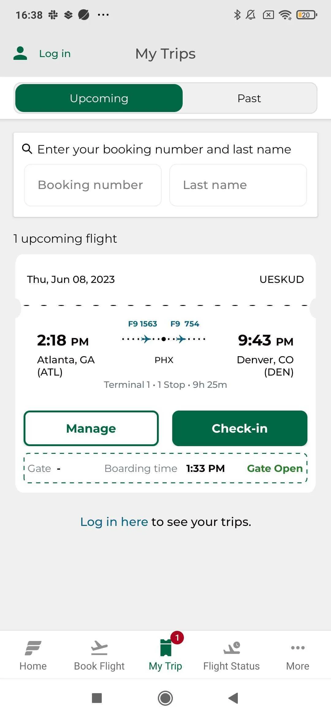 Frontier Airlines | Indus Appstore | Screenshot