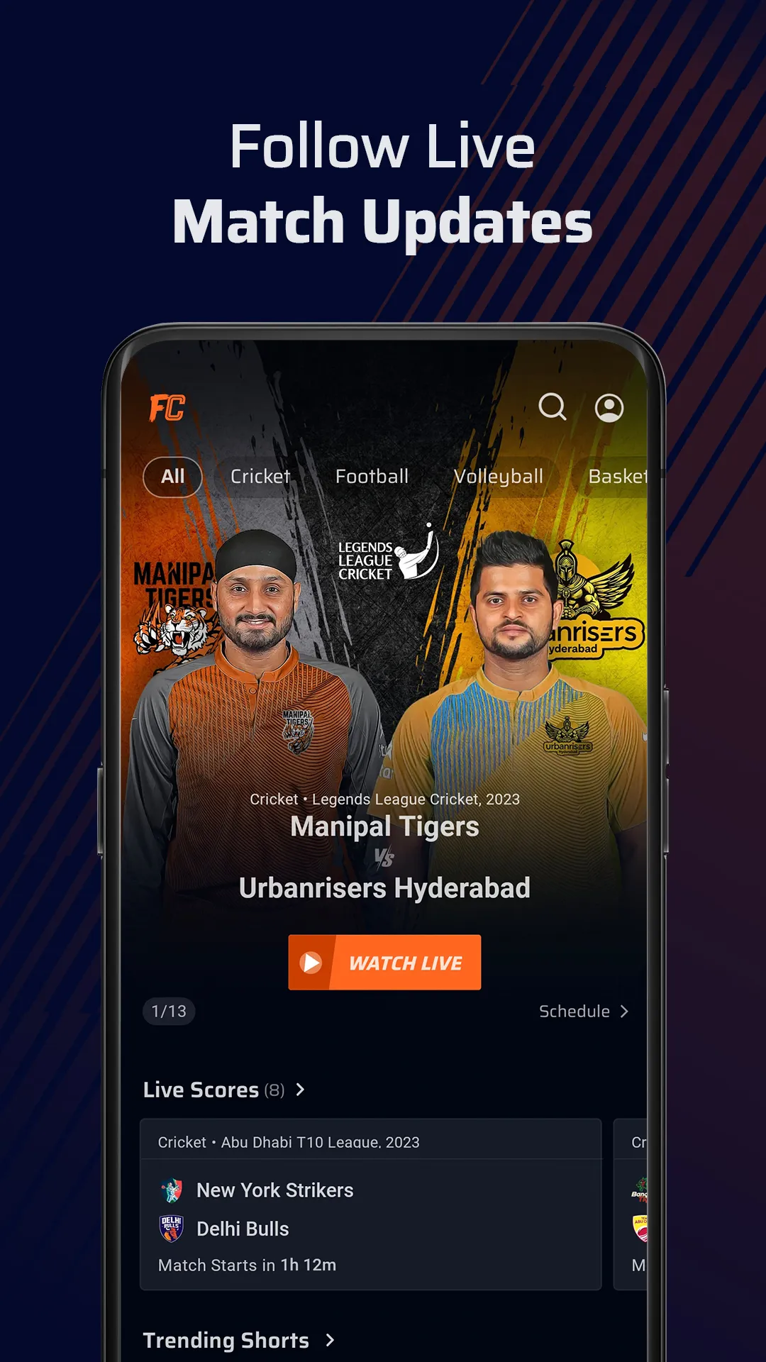 FanCode-Live Cricket, Formula1 | Indus Appstore | Screenshot