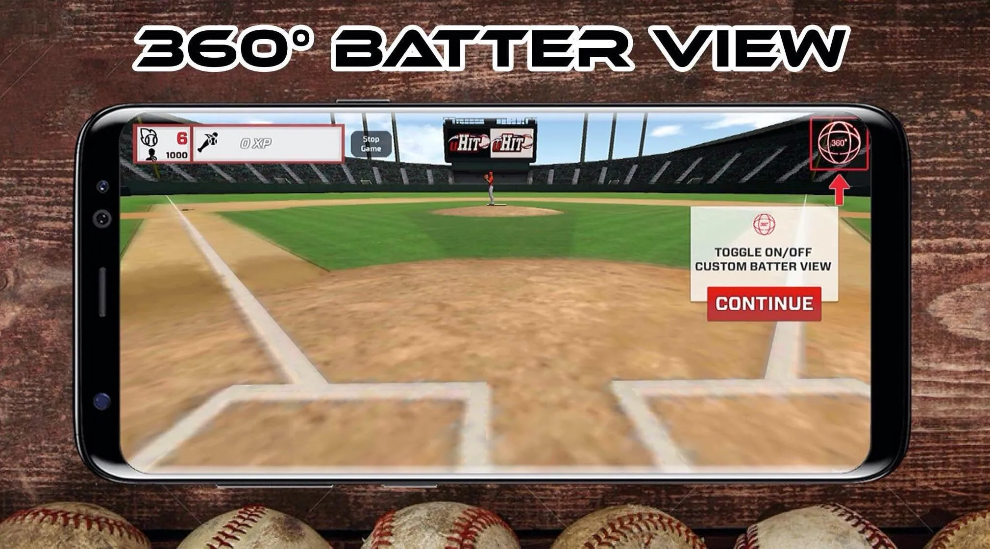 uHIT Baseball | Indus Appstore | Screenshot