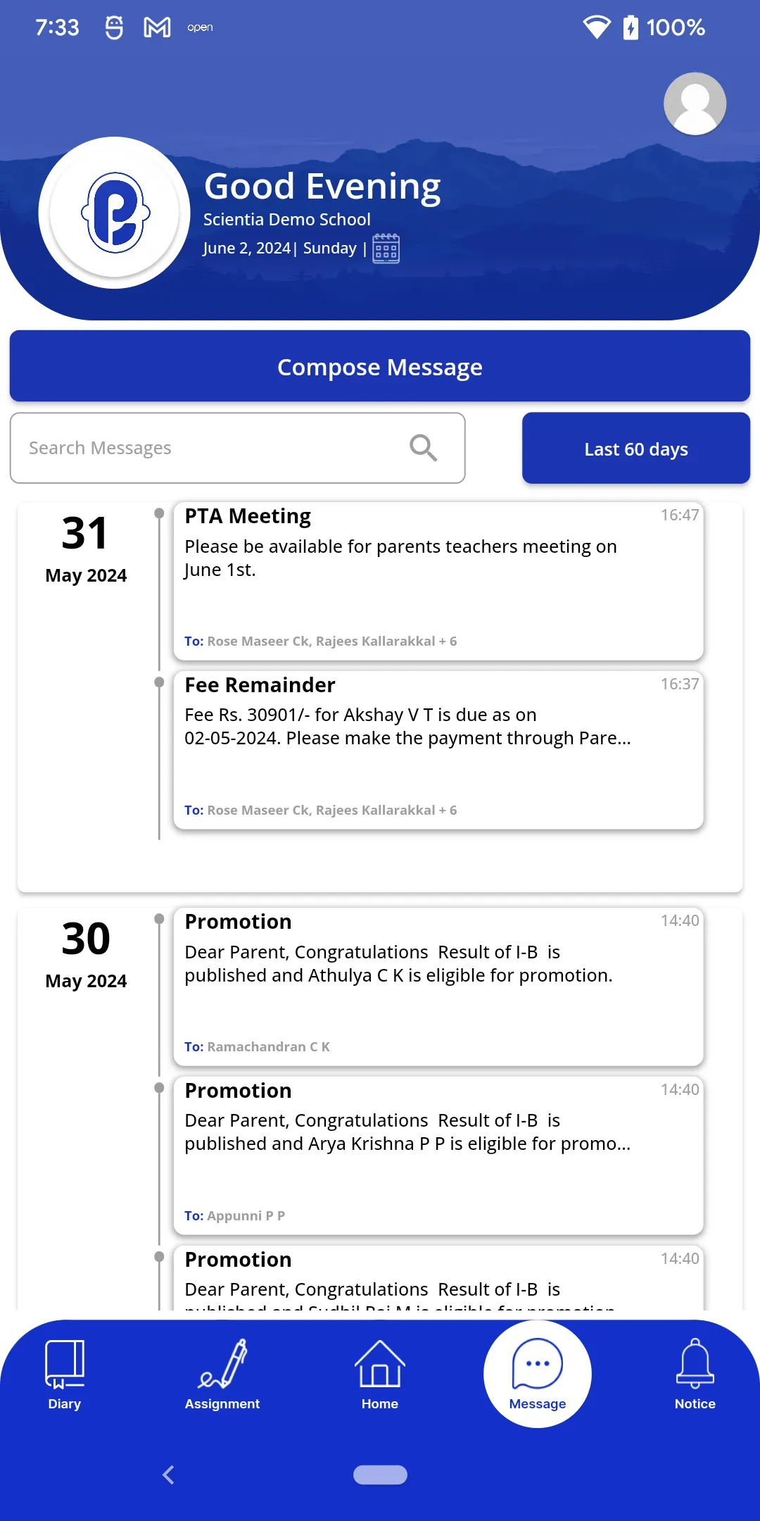 ParentEye - School App | Indus Appstore | Screenshot