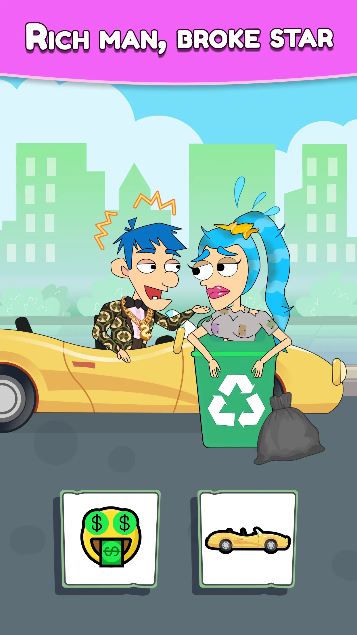Save The Hobo: Funny Choices | Indus Appstore | Screenshot