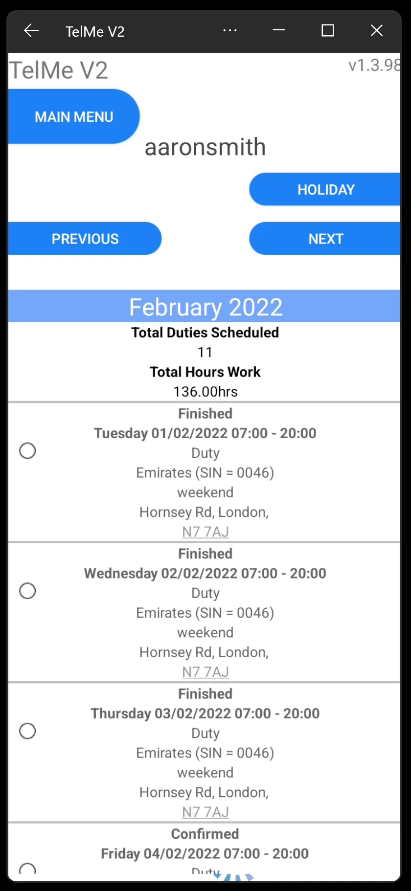 TelMe (PeopleHours) | Indus Appstore | Screenshot