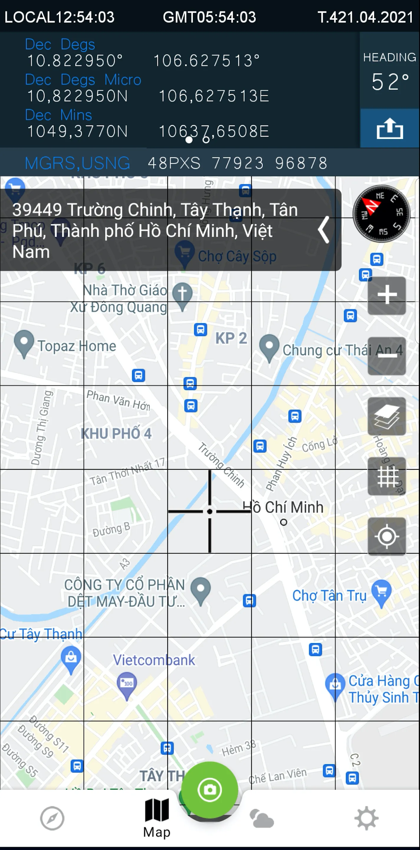 Compass Pro - Compass Map | Indus Appstore | Screenshot