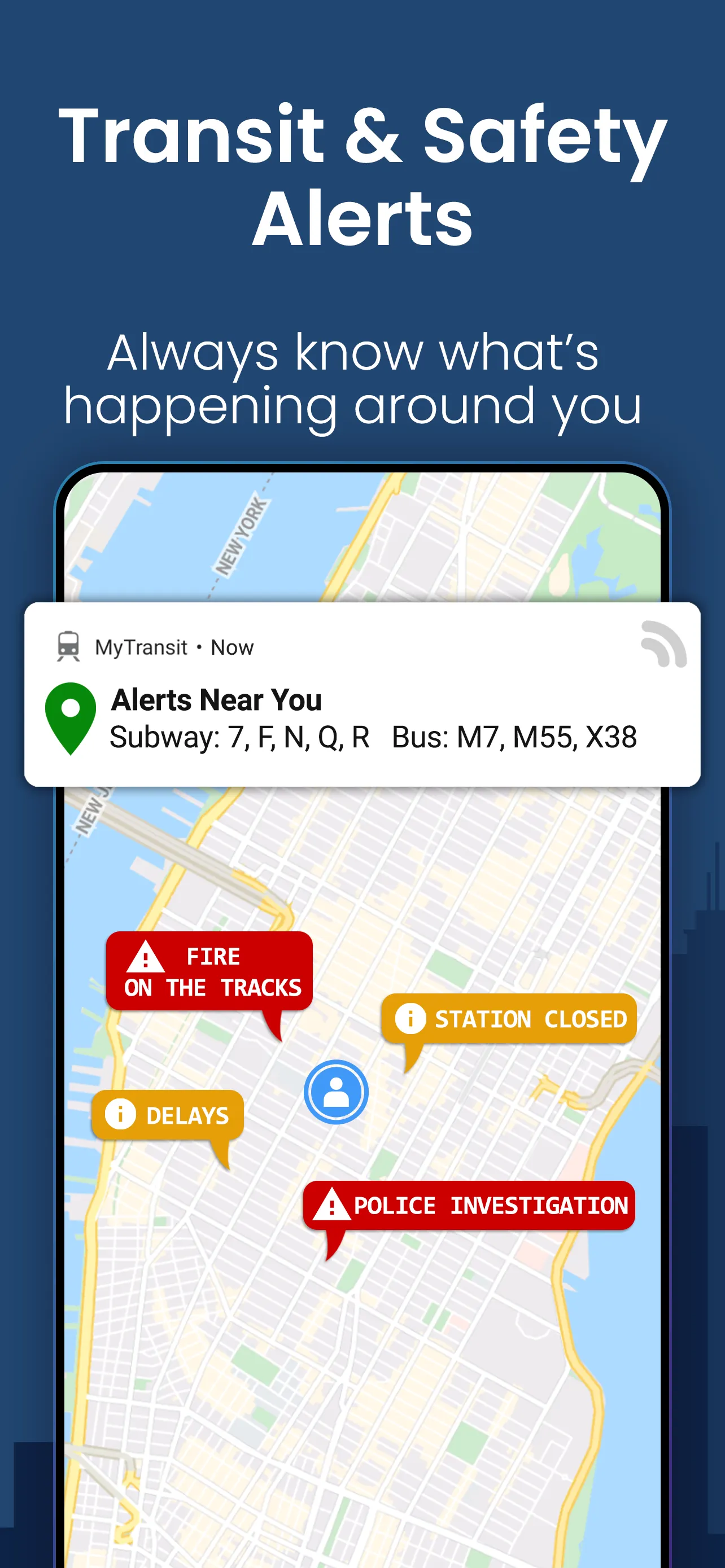 MyTransit NYC Subway & MTA Bus | Indus Appstore | Screenshot