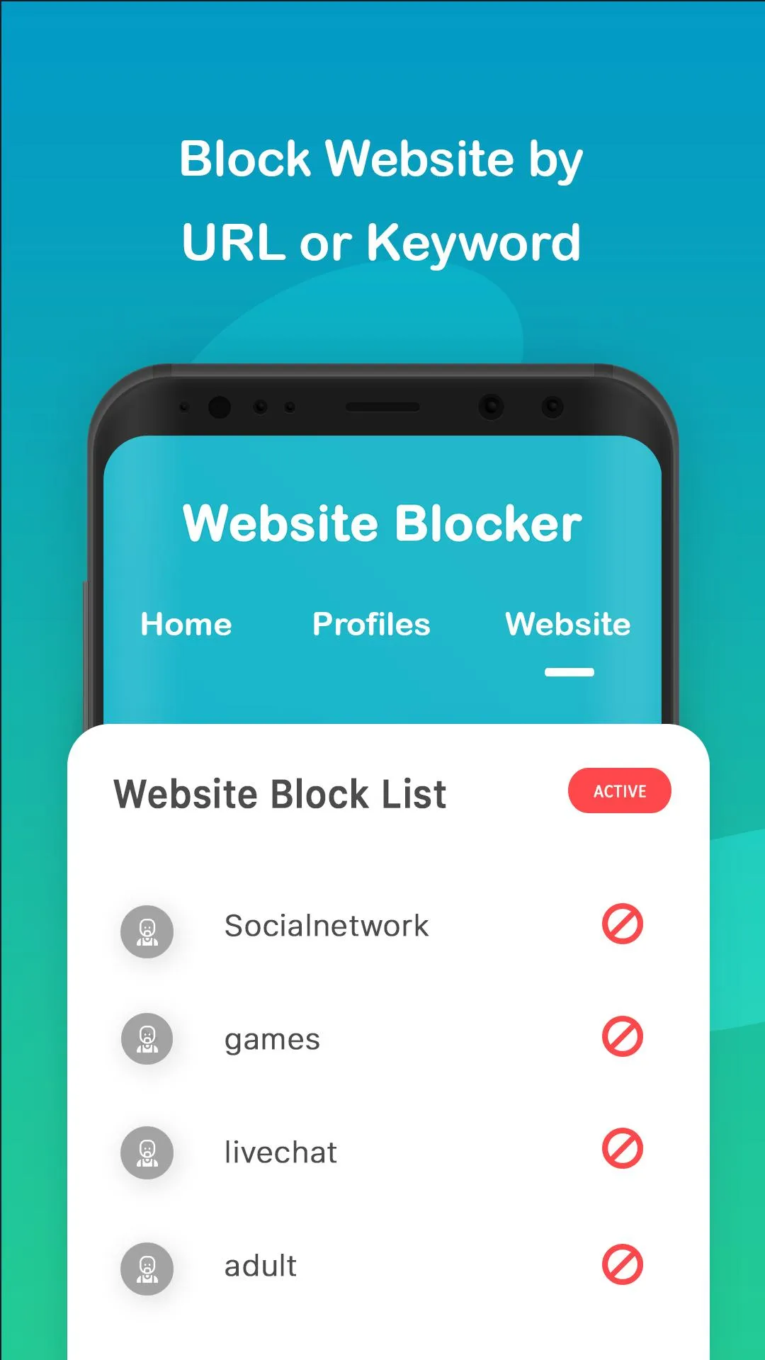 Spam Website Blocker-Block App | Indus Appstore | Screenshot