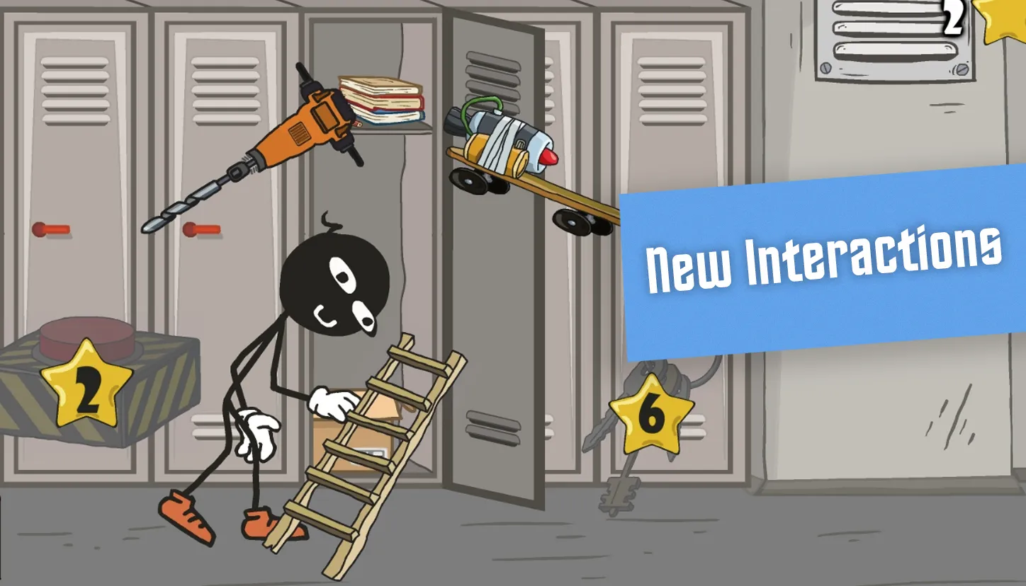 Stickman school escape 2 | Indus Appstore | Screenshot