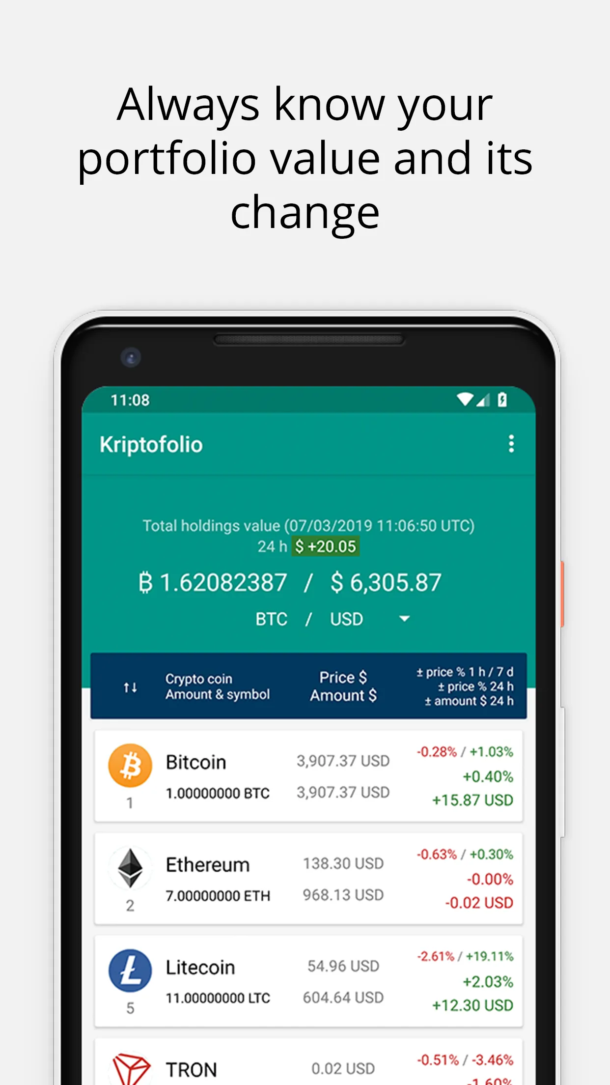 Kriptofolio | Indus Appstore | Screenshot