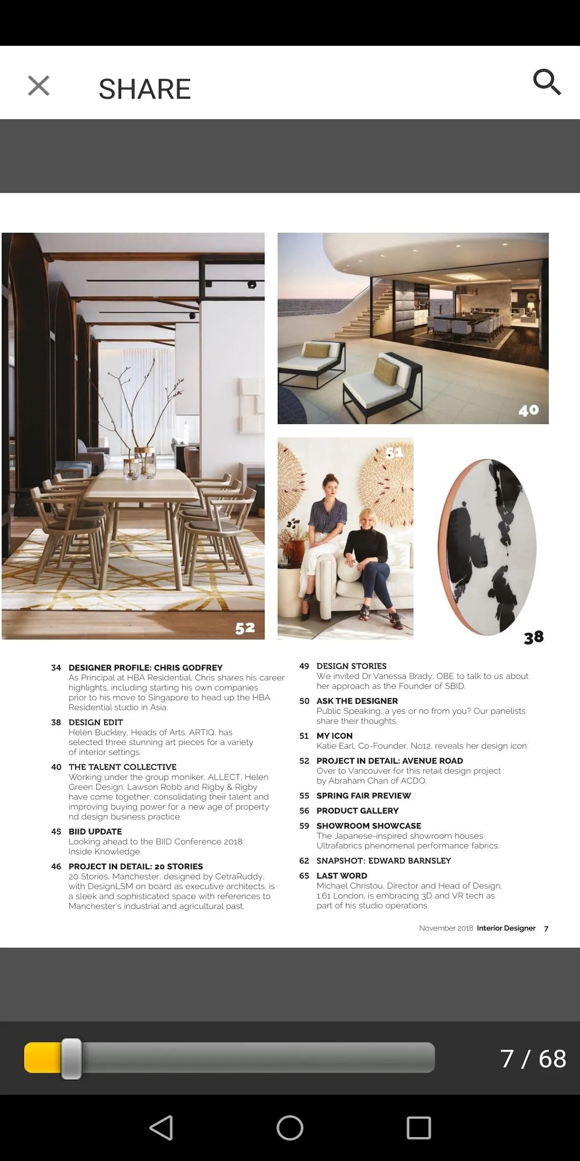 Interior Designer Magazine | Indus Appstore | Screenshot