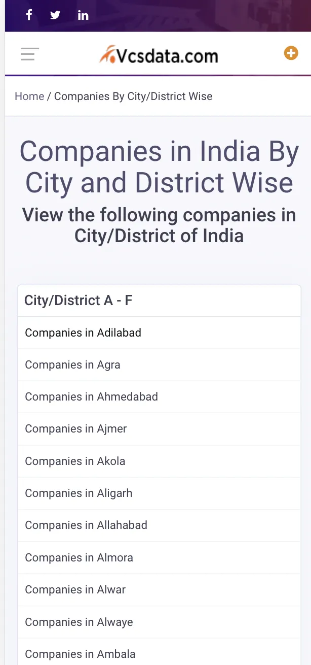 Vcsdata - Directory & CRM | Indus Appstore | Screenshot