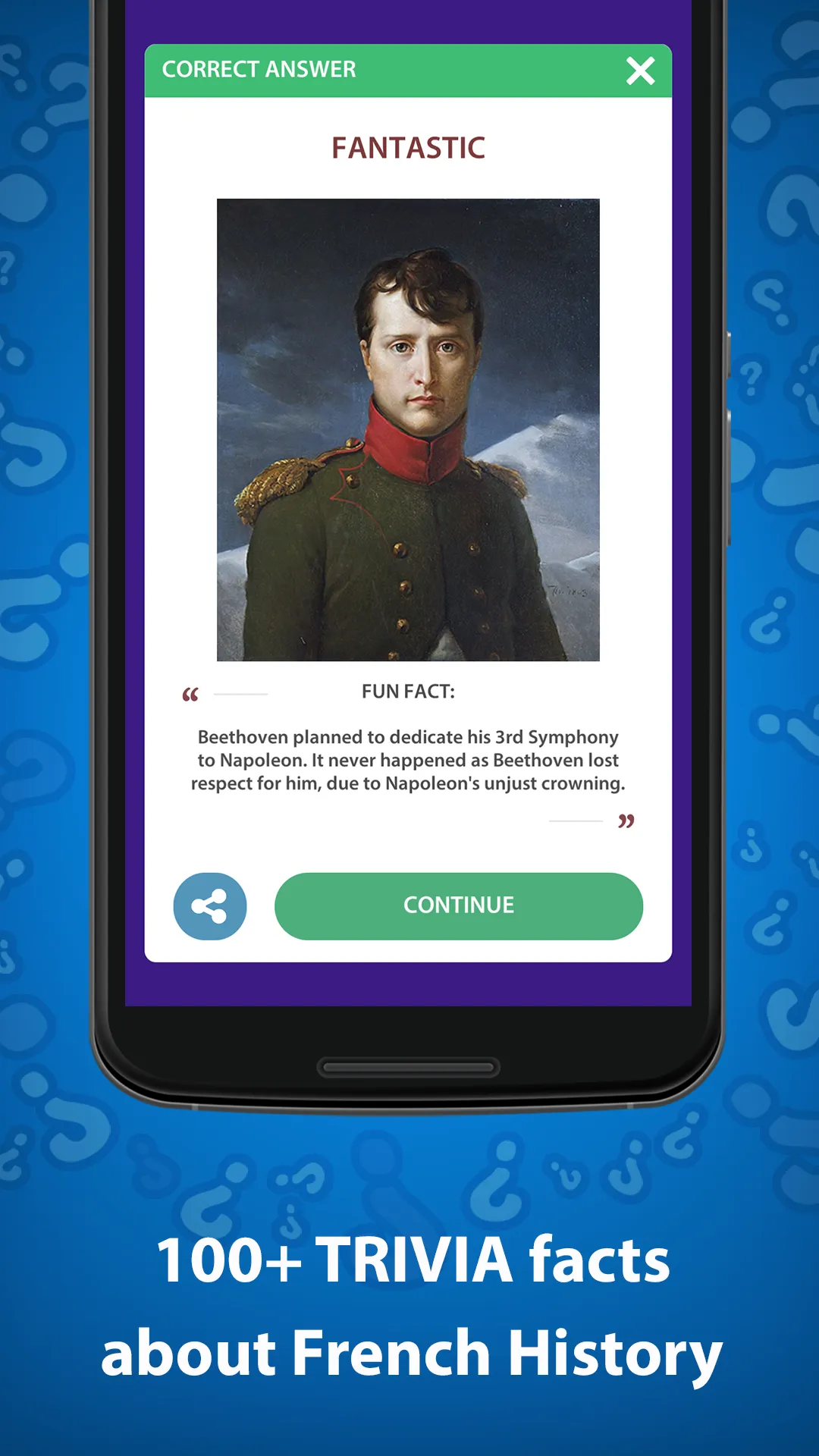 French History Quiz | Indus Appstore | Screenshot