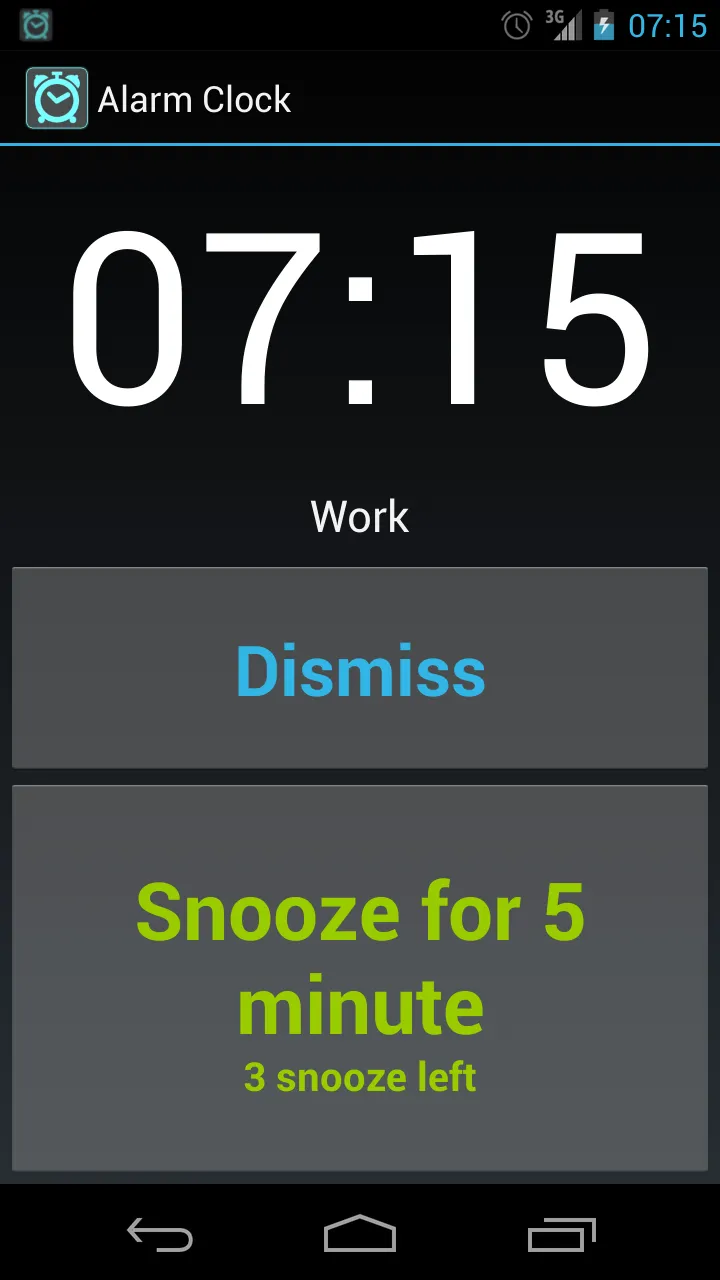 Alarm Clock Free | Indus Appstore | Screenshot