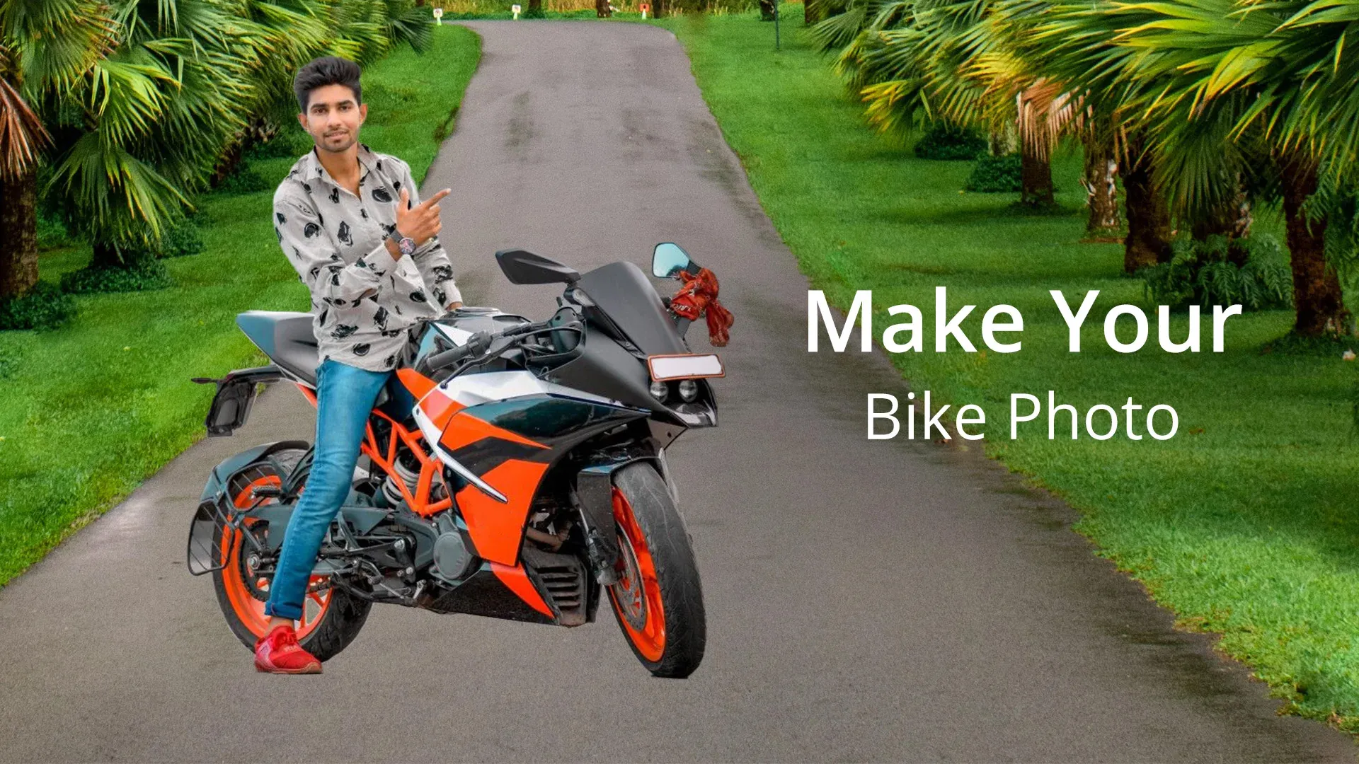 Man Bike Rider Photo Editor | Indus Appstore | Screenshot