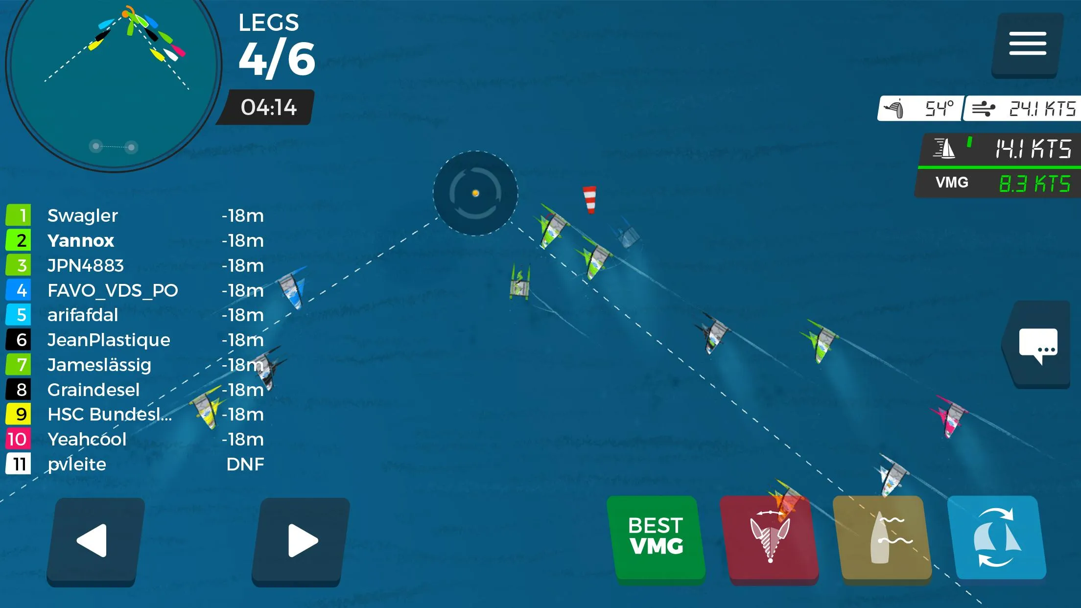 Virtual Regatta Inshore | Indus Appstore | Screenshot