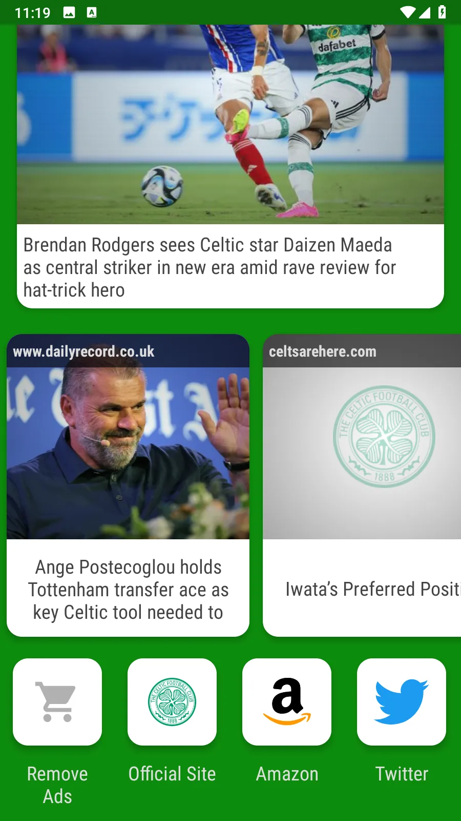 Celtic FC Fan App | Indus Appstore | Screenshot