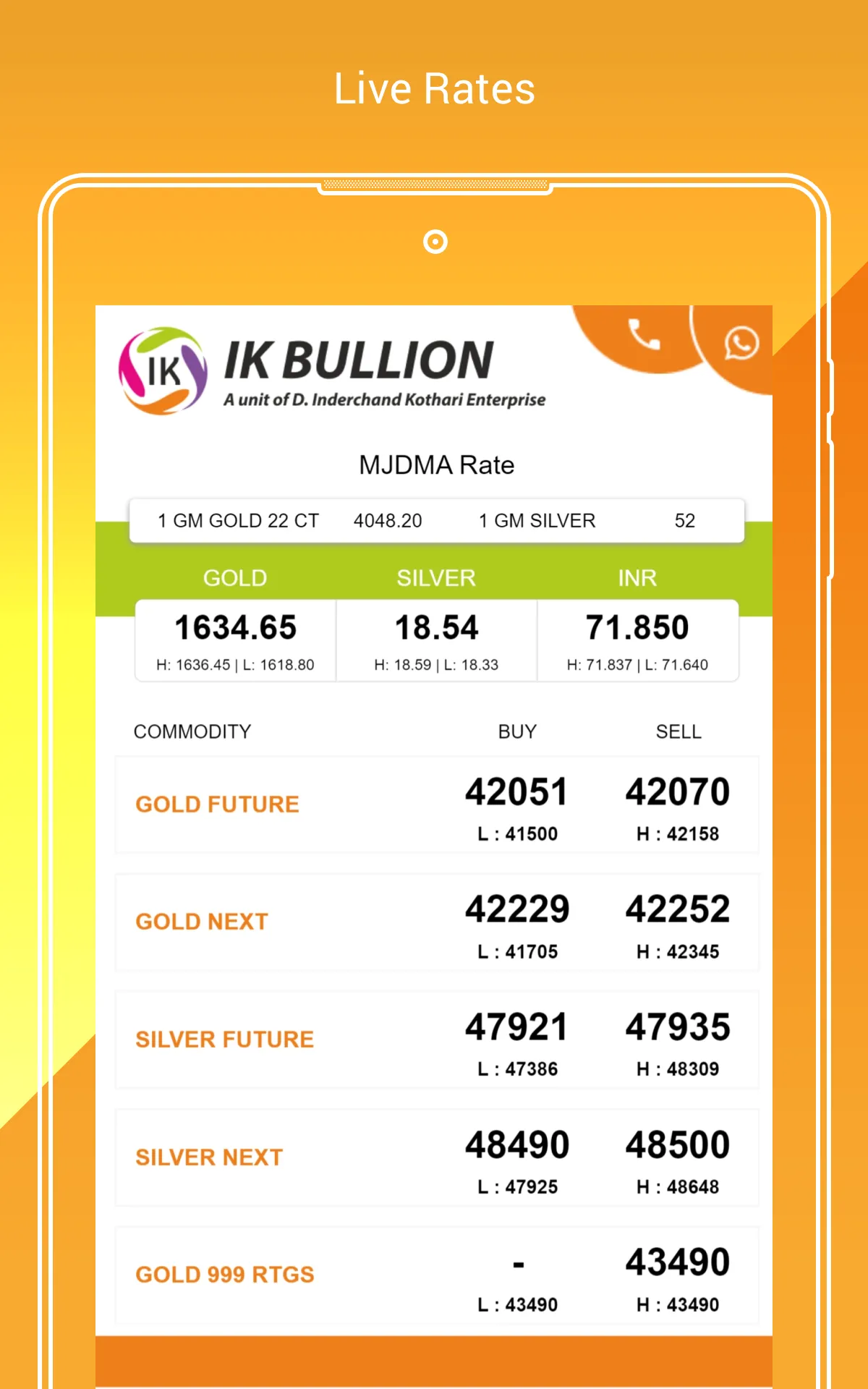 IK Bullion - Chennai, Buy Gold | Indus Appstore | Screenshot