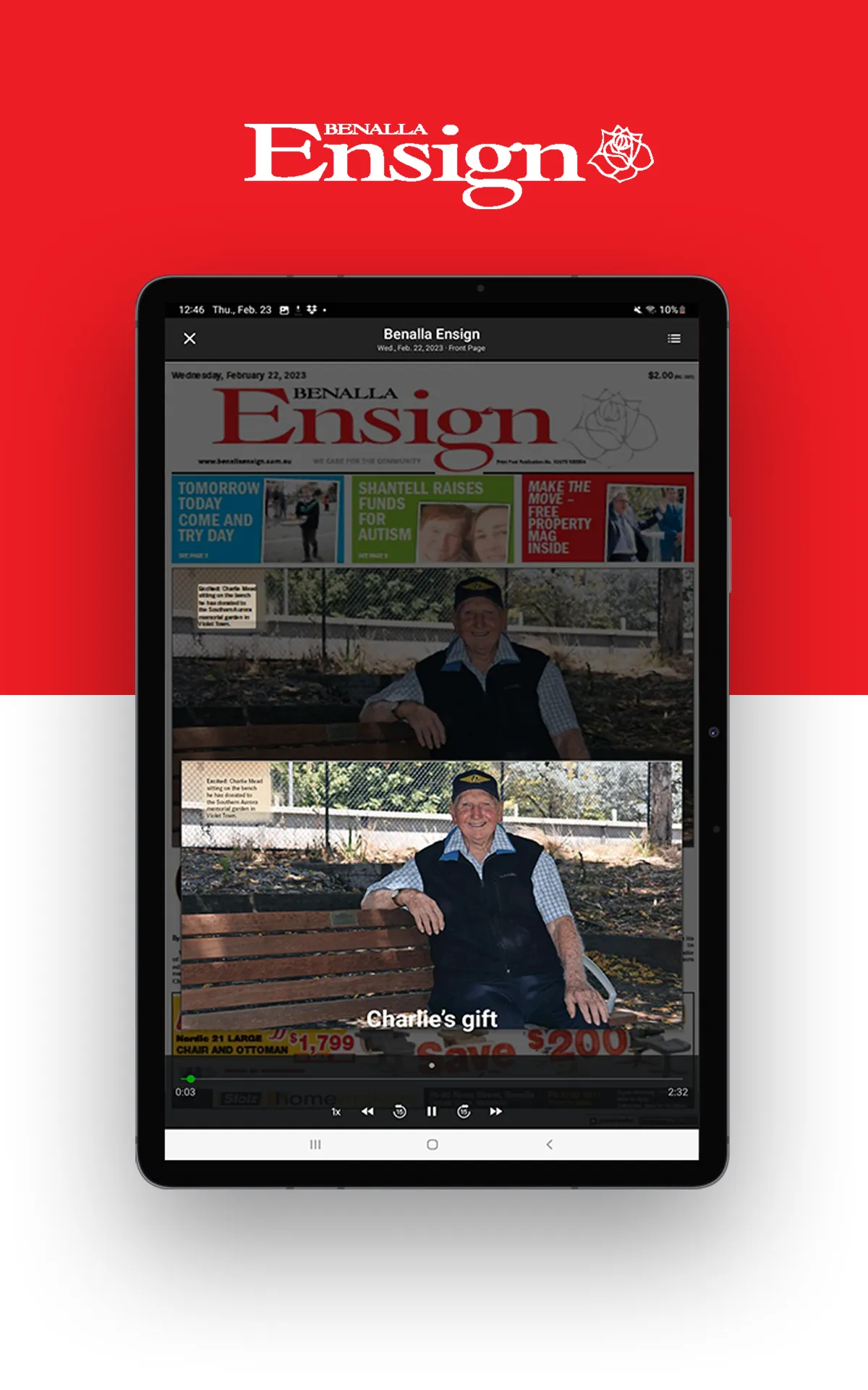 Benalla Ensign | Indus Appstore | Screenshot