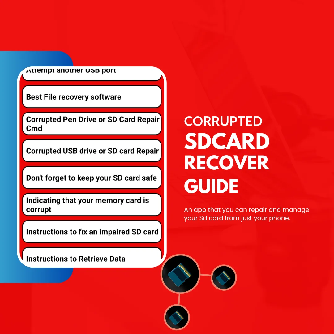 Corrupted SDCard Recover Guide | Indus Appstore | Screenshot