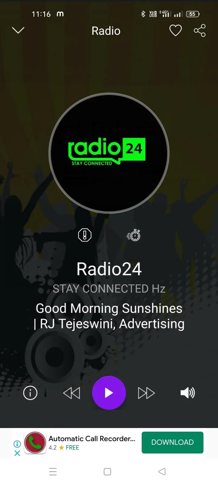 Radio 24 | Indus Appstore | Screenshot