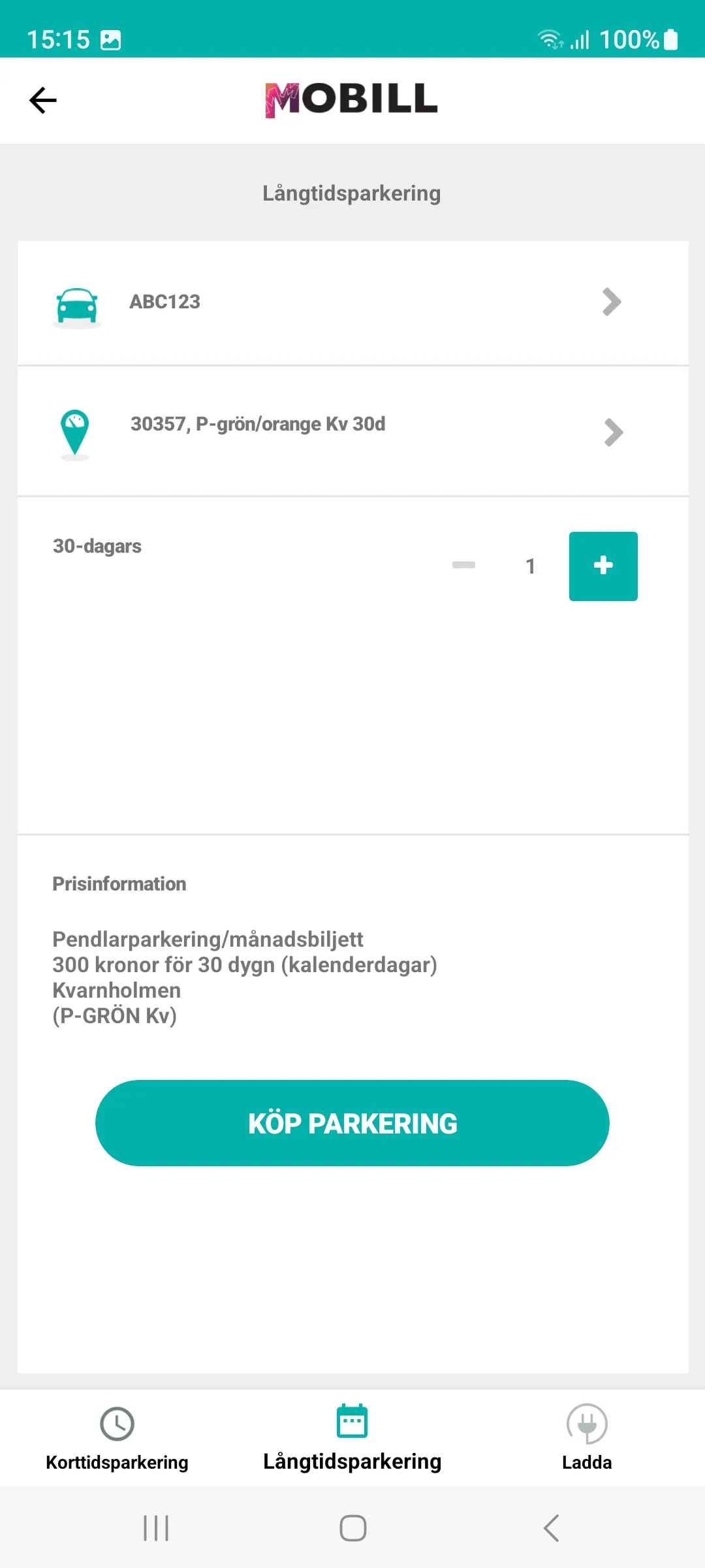 Mobill Parking | Indus Appstore | Screenshot