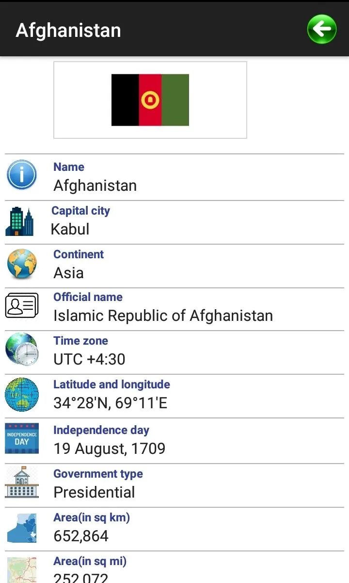 World Wiki - Largest, Smallest | Indus Appstore | Screenshot