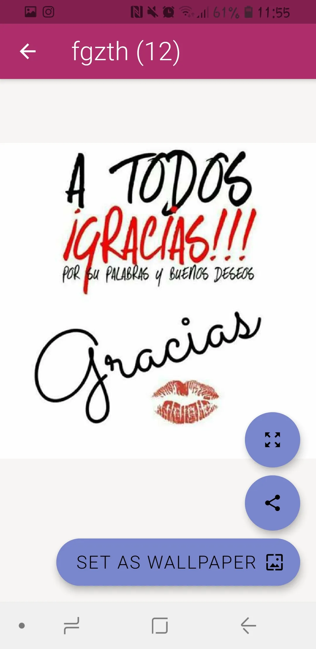 ¡GRACIAS! A TUS SERES QUERIDOS | Indus Appstore | Screenshot