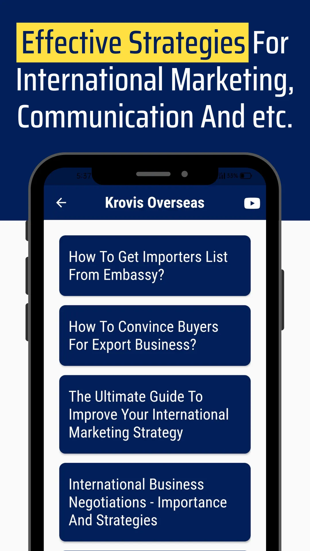 Learn Import Export Business | Indus Appstore | Screenshot