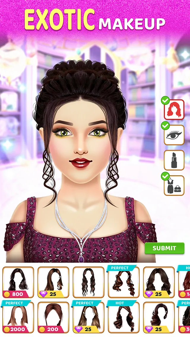 Indian Fashion DressUp Stylist | Indus Appstore | Screenshot
