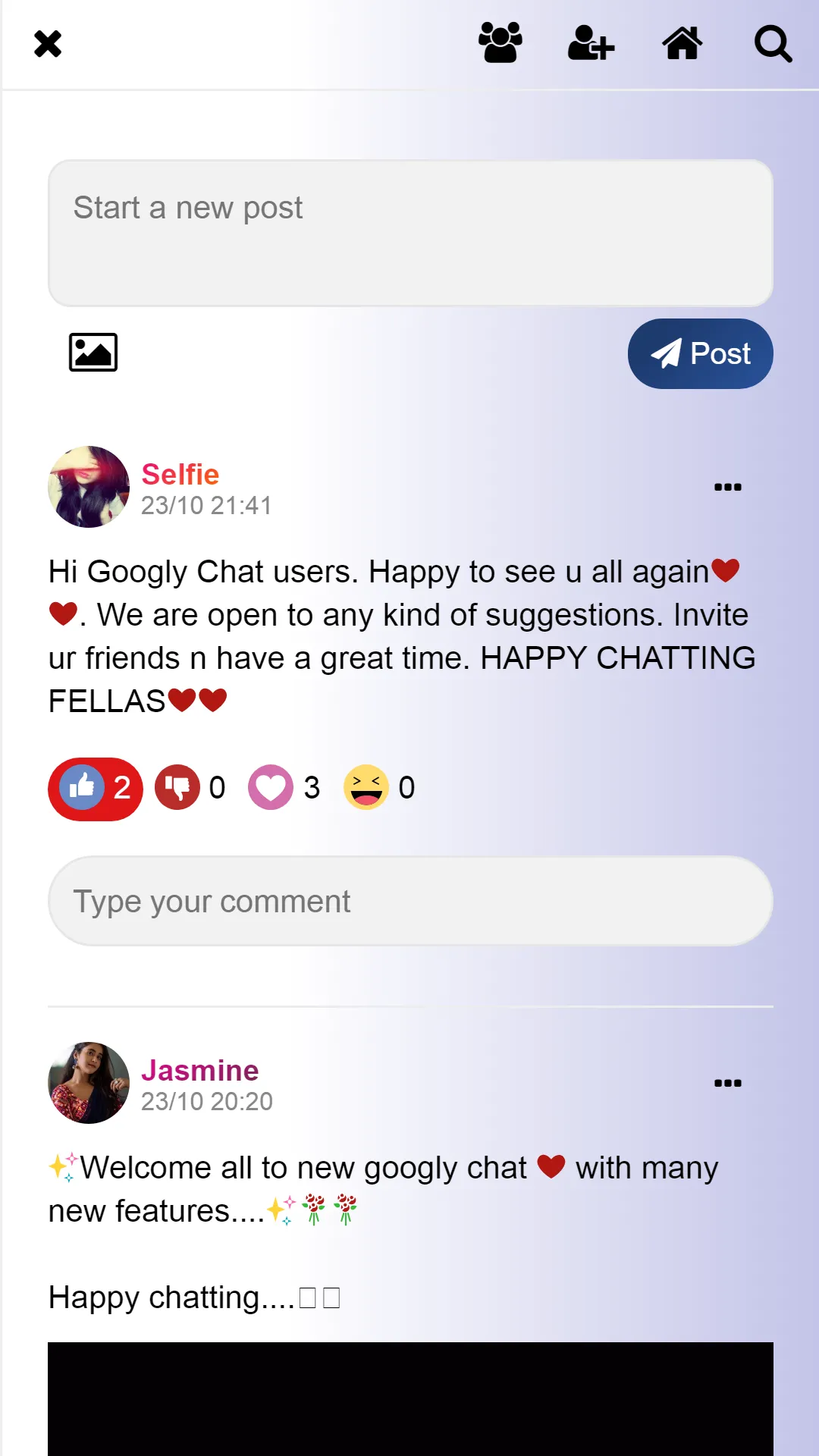 Googlychat: Tamil chat Rooms | Indus Appstore | Screenshot