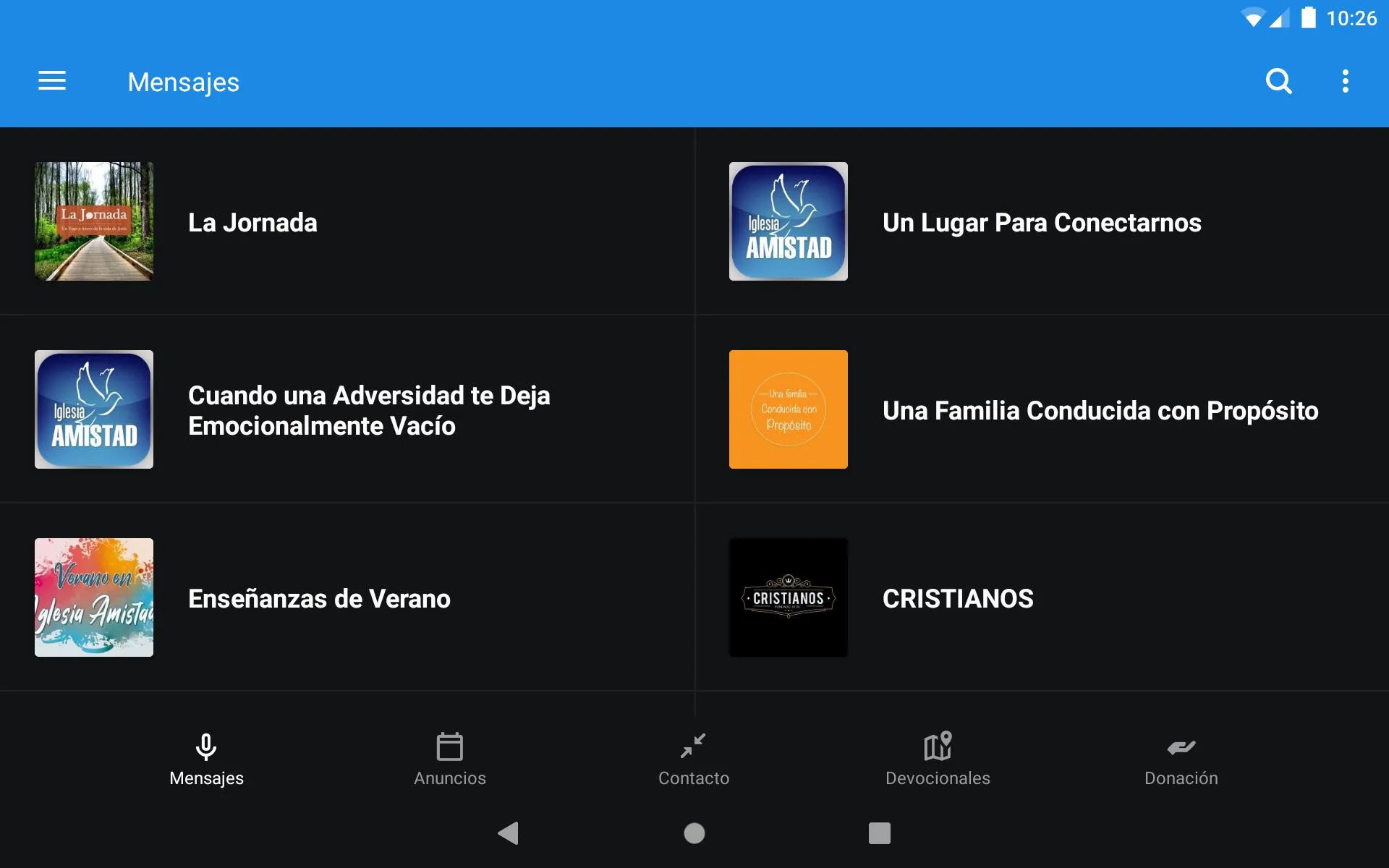 Iglesia Amistad | Indus Appstore | Screenshot