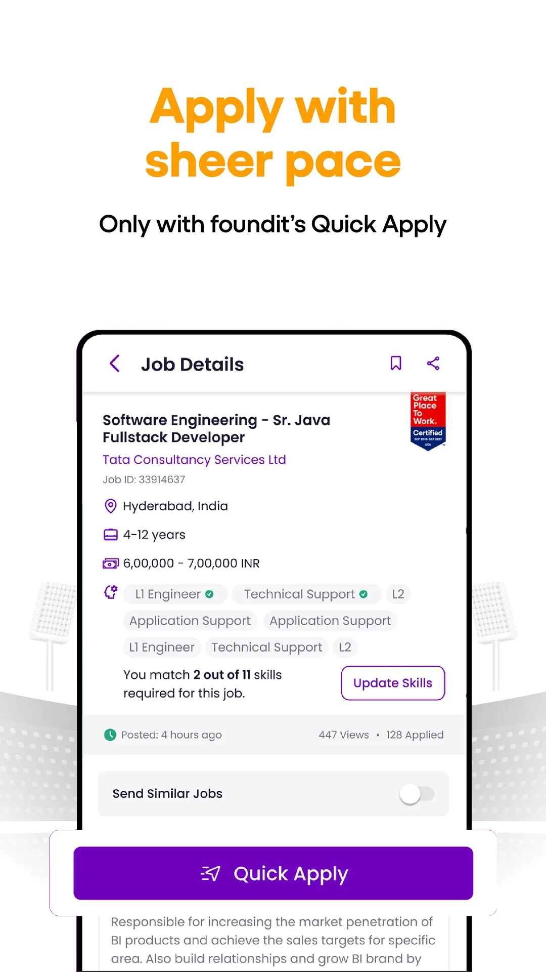 foundit (Monster) Job Search | Indus Appstore | Screenshot