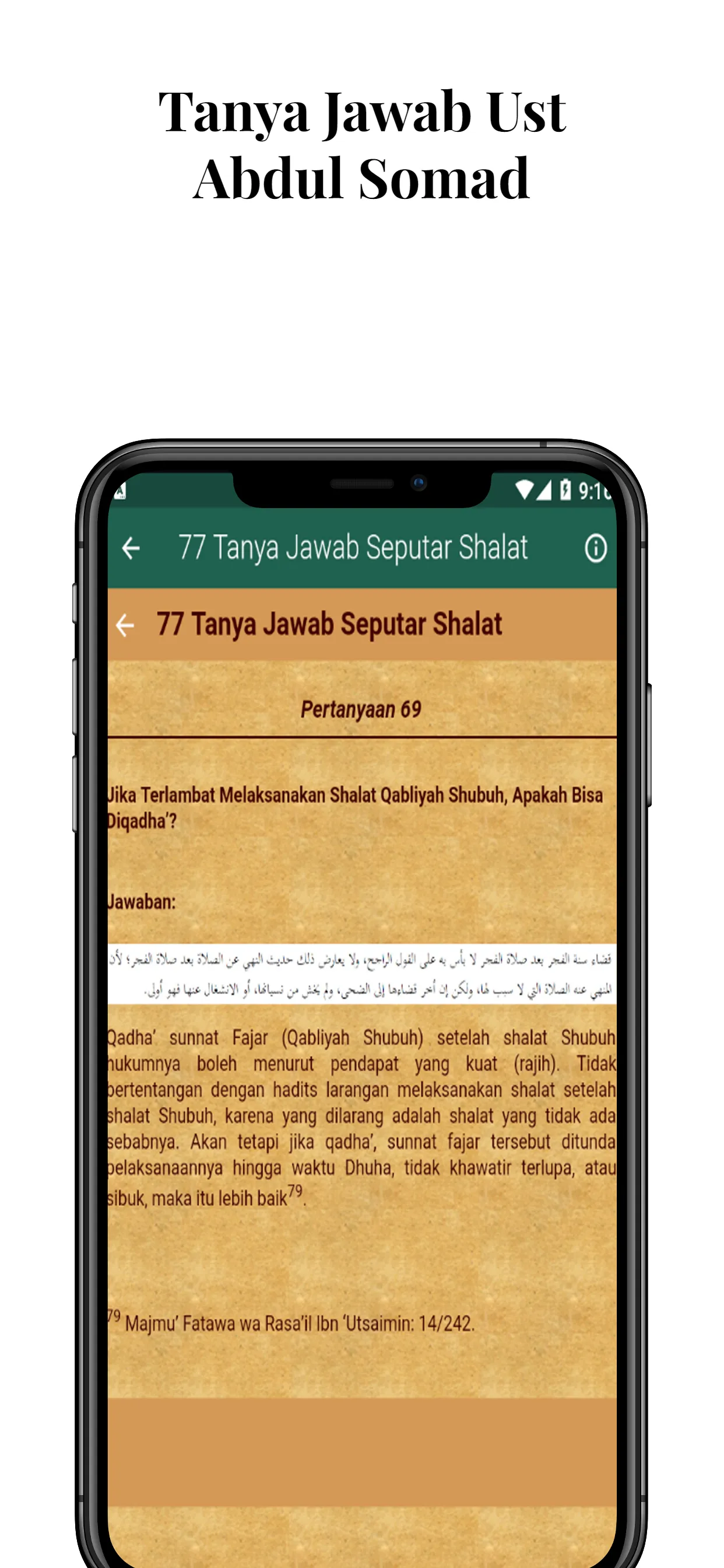 77 Tanya Jawab Seputar Shalat | Indus Appstore | Screenshot