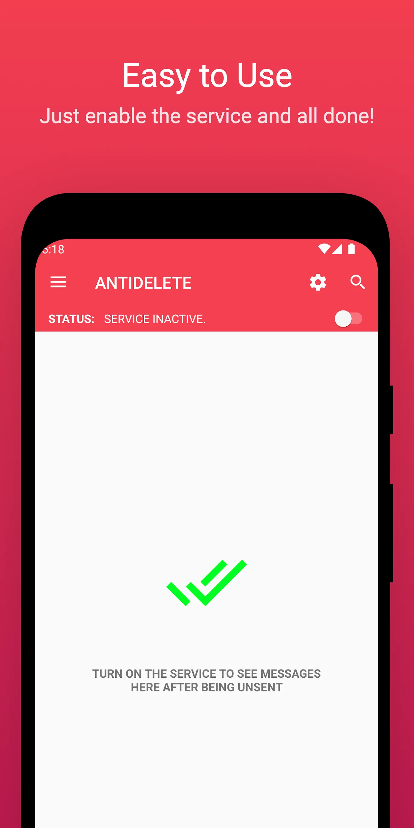 Antidelete View Unsent Chat | Indus Appstore | Screenshot