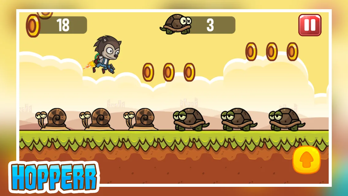 Hopperr - Mega Run | Indus Appstore | Screenshot