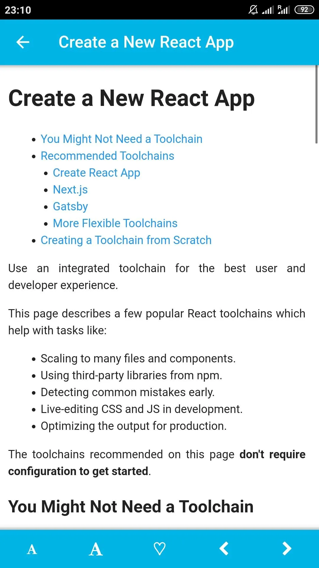 React 16.13 Docs | Indus Appstore | Screenshot