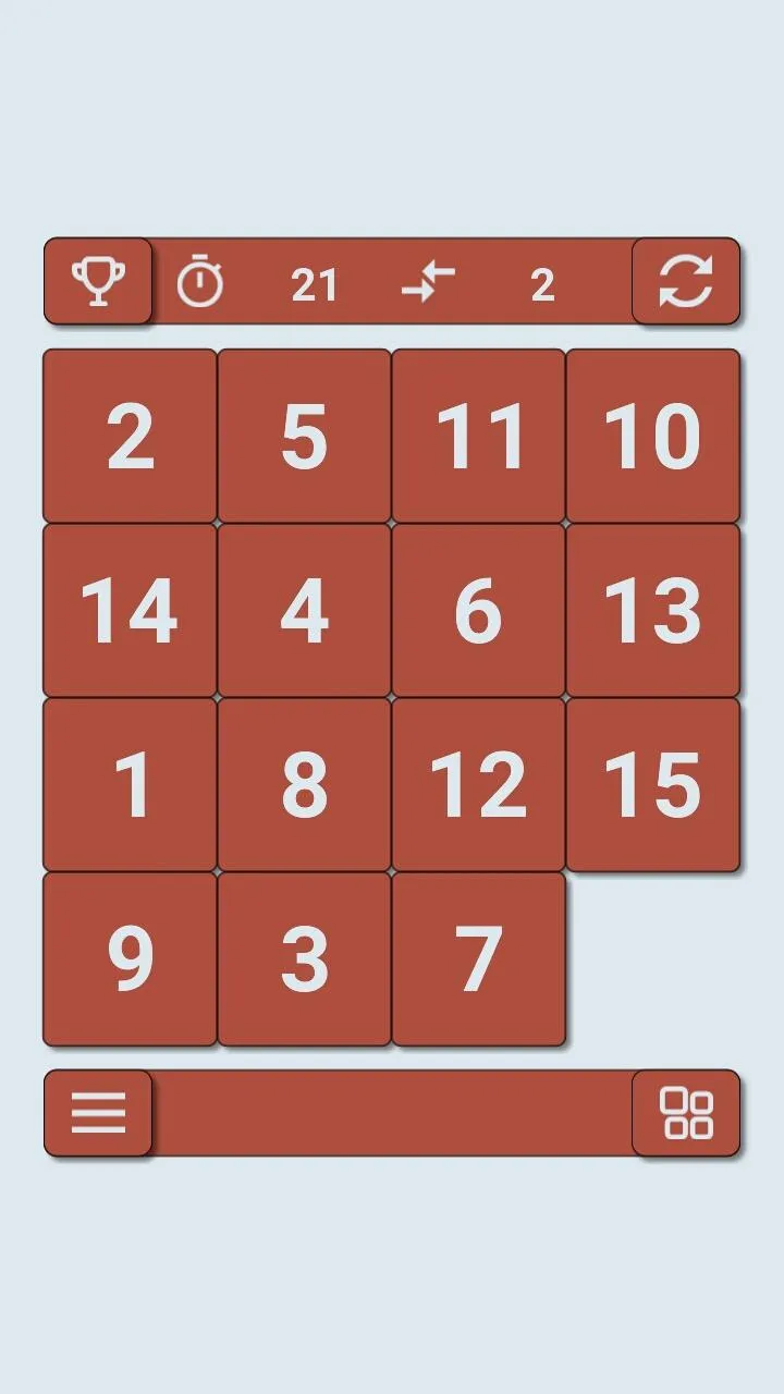 15 puzzle | Indus Appstore | Screenshot