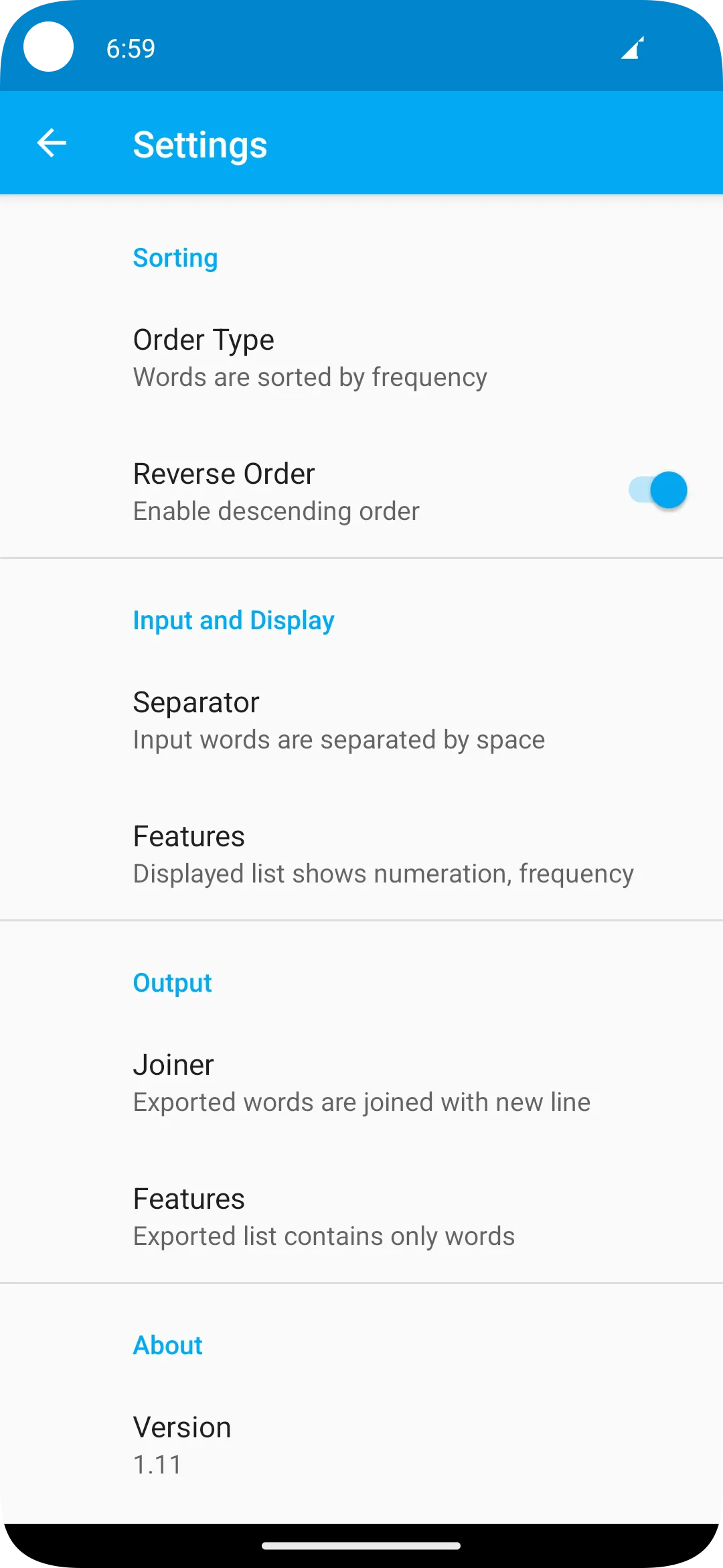 Word Sorting Machine | Indus Appstore | Screenshot