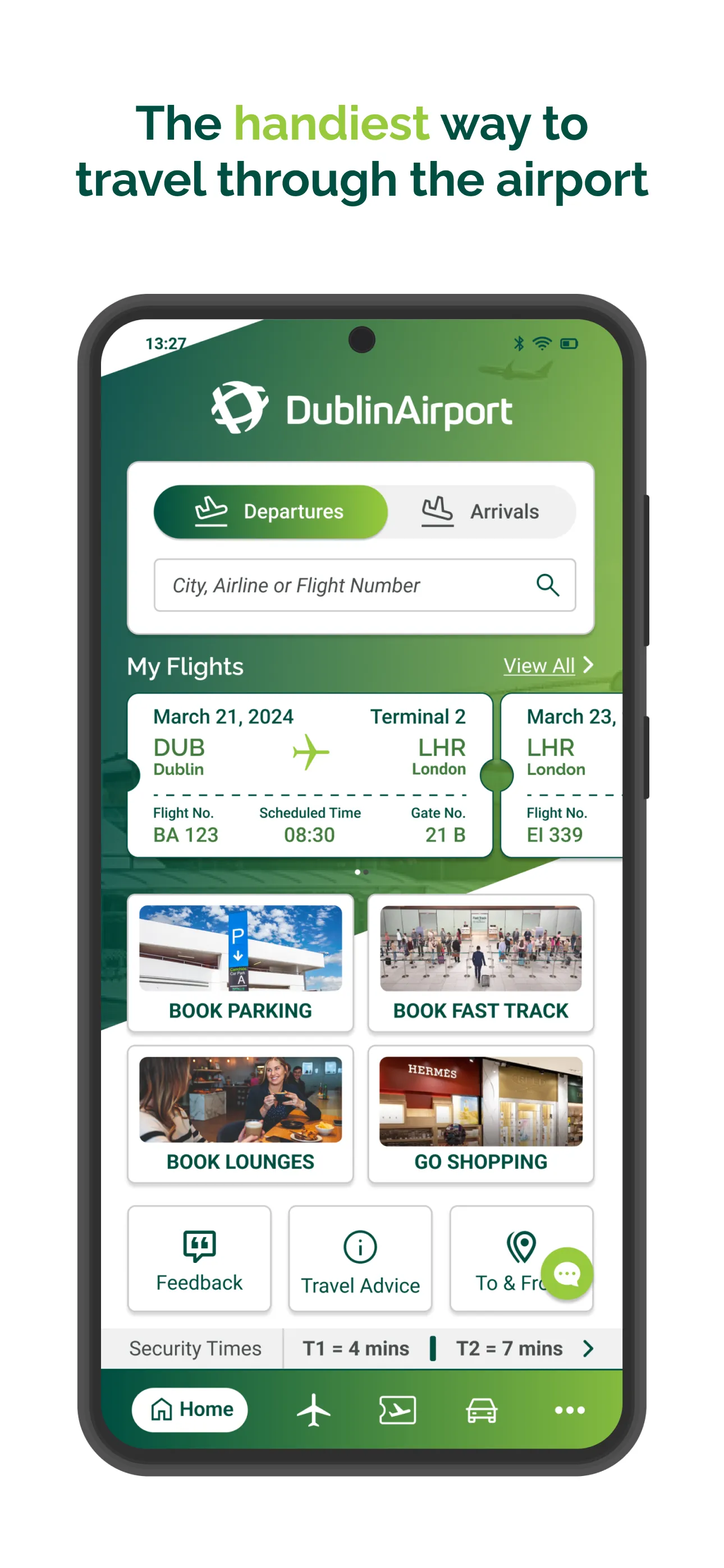 Dublin Airport (Official) | Indus Appstore | Screenshot