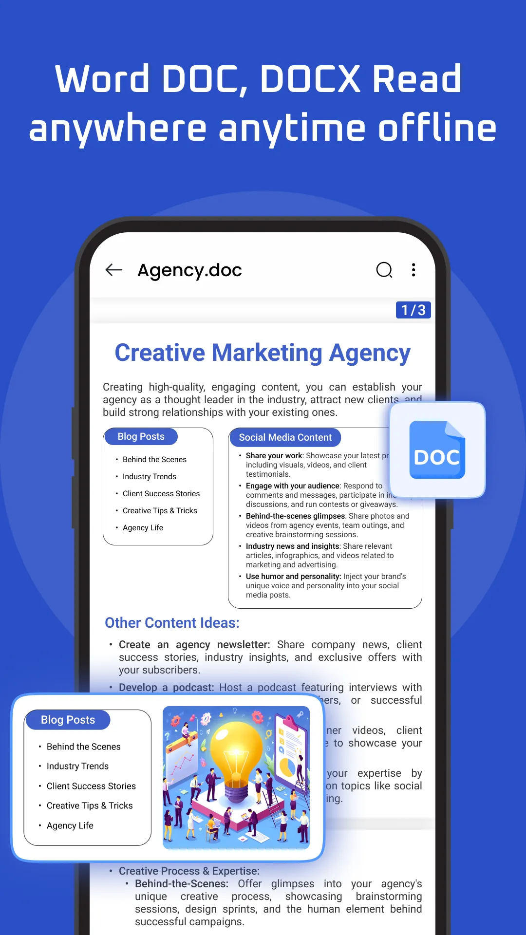 Document Reader: PDF, DOC, PPT | Indus Appstore | Screenshot