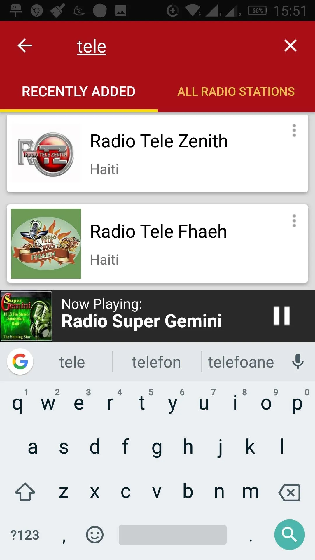 Haitian Radio Stations | Indus Appstore | Screenshot