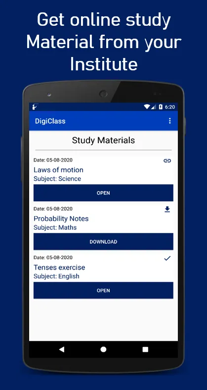 DigiClass -A digital classroom | Indus Appstore | Screenshot