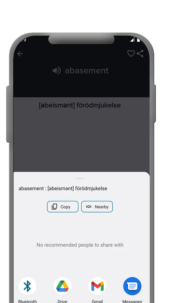 Swedish - English dictionary | Indus Appstore | Screenshot