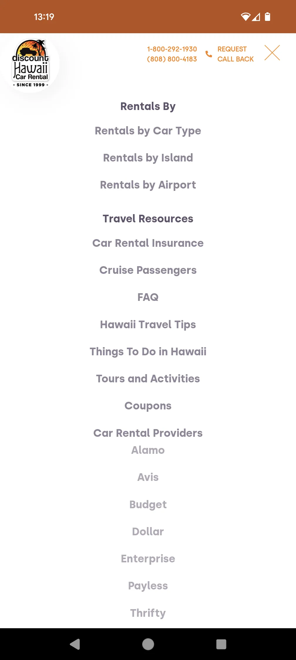 Discount Hawaii Car Rental | Indus Appstore | Screenshot