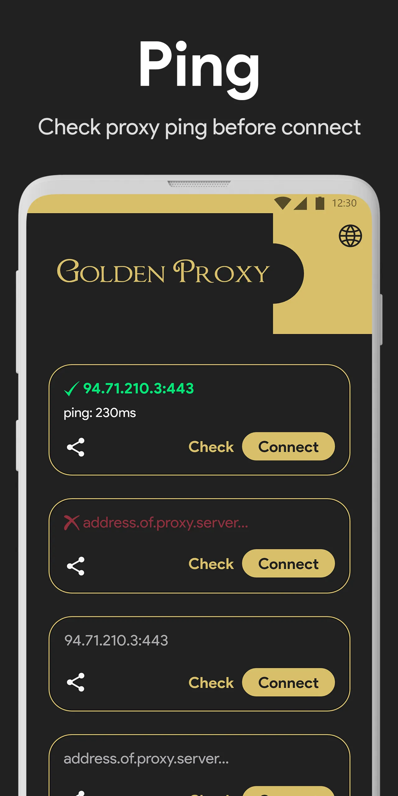 Proxy for Telegram , MTProto & | Indus Appstore | Screenshot