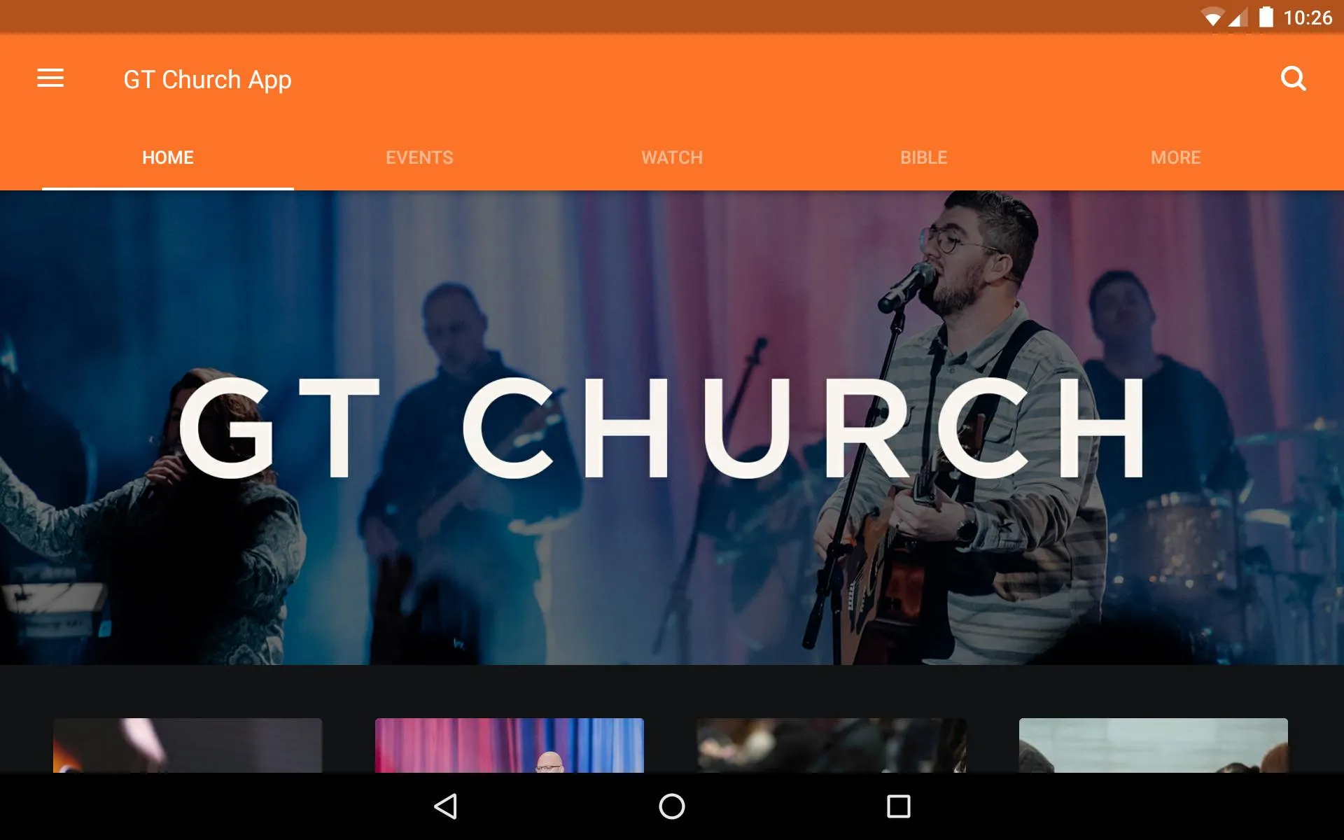 GT Church App | Indus Appstore | Screenshot