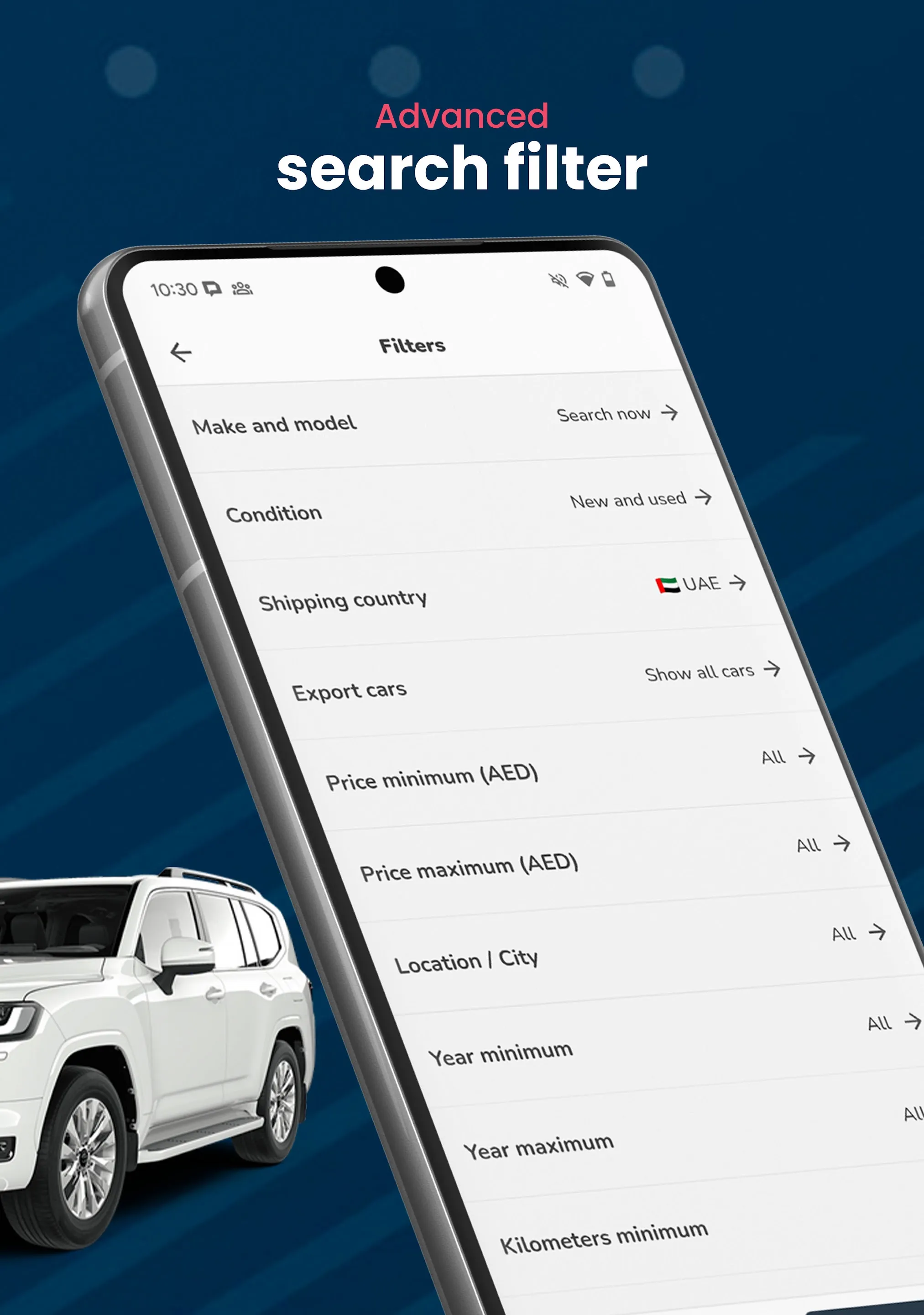 DubiCars: Buy & Sell Cars UAE | Indus Appstore | Screenshot