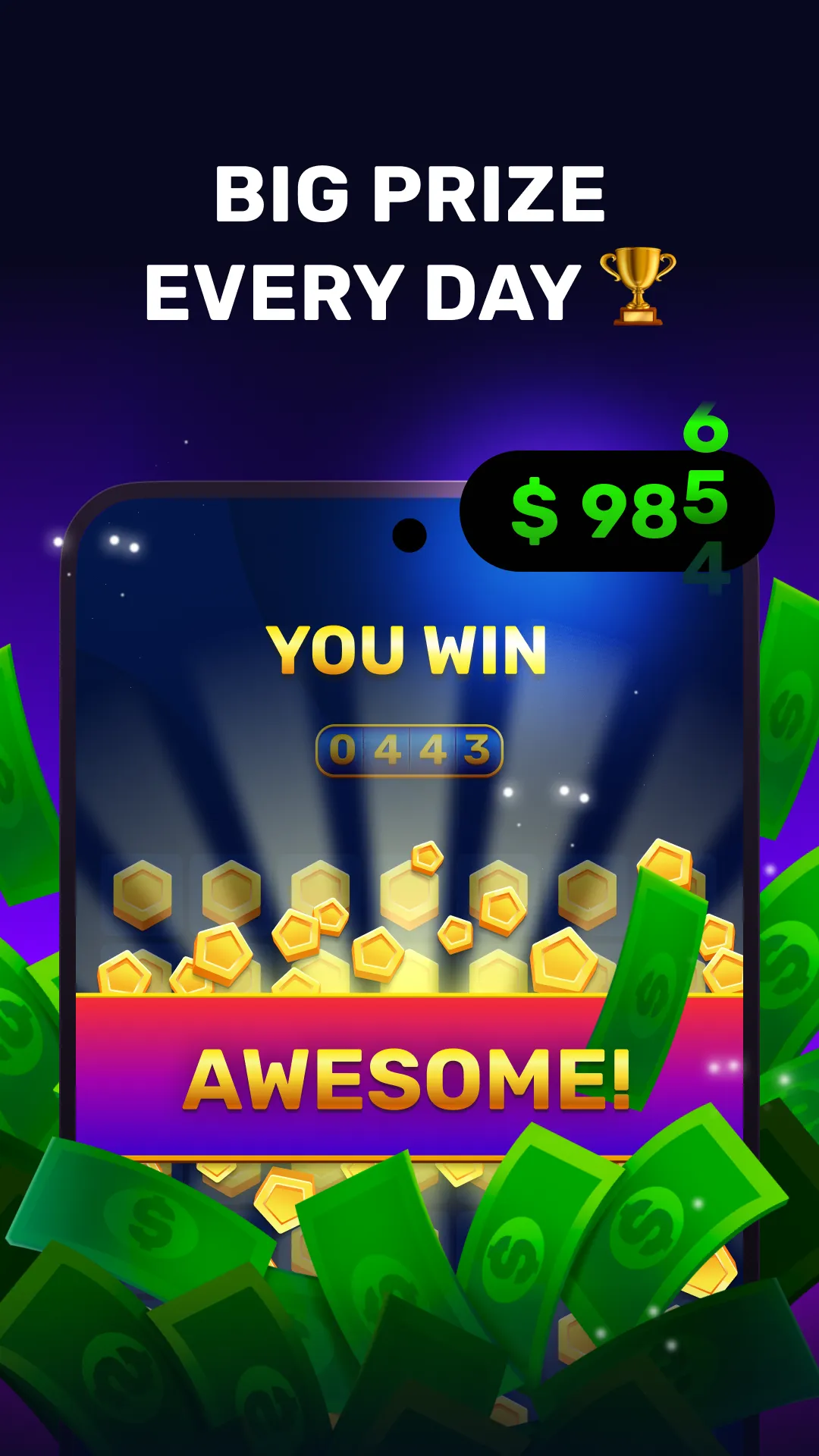 Win Real Money Games: Playoff | Indus Appstore | Screenshot